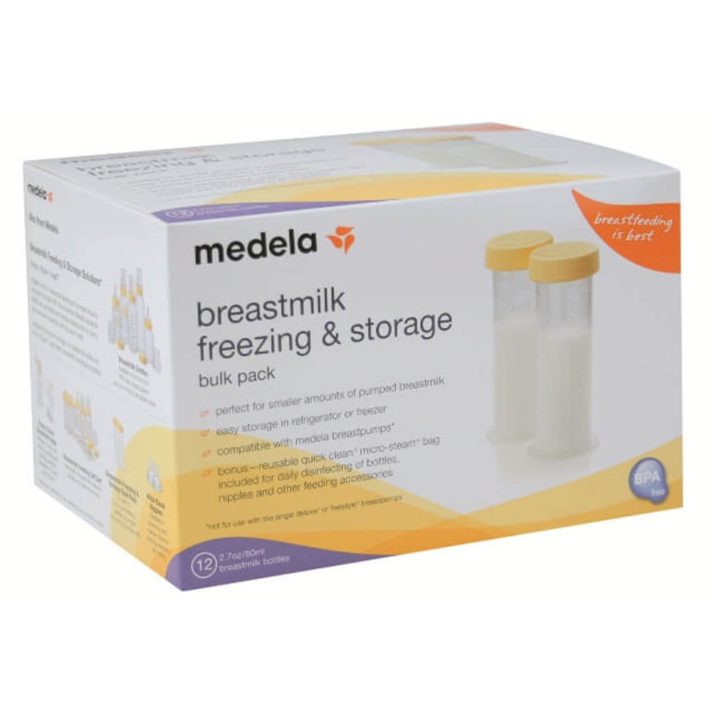 Medela Breastmilk Freezing & Storage Containers 80ml 12pk