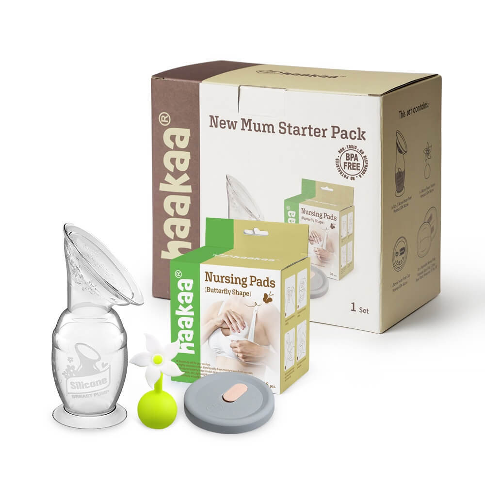 Haakaa Silicone Breast Pump Starter Pack 150ml
