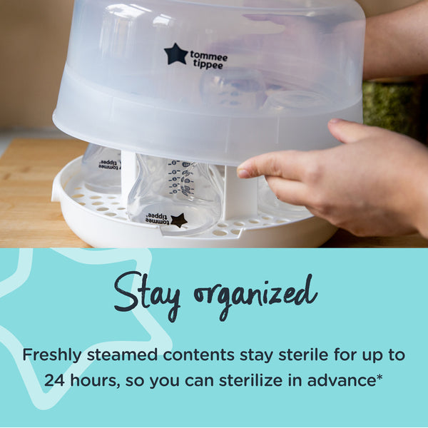 Tommee Tippee Closer To Nature Microwave Steriliser Baby Village