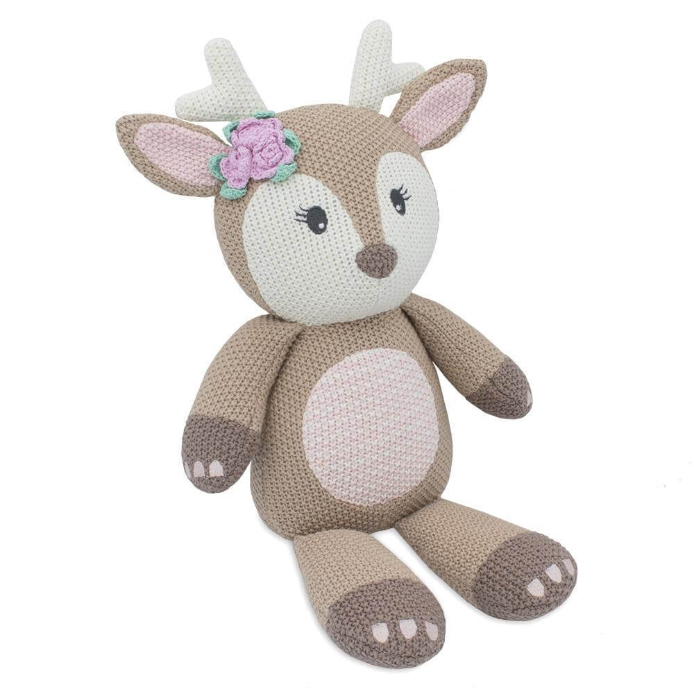 Living Textiles Cotton Knit Whimsical Softie Toy