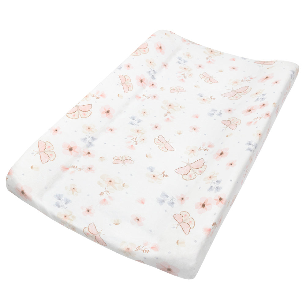 Living Textiles Butterfly Garden Change Pad Cover & Liner Set