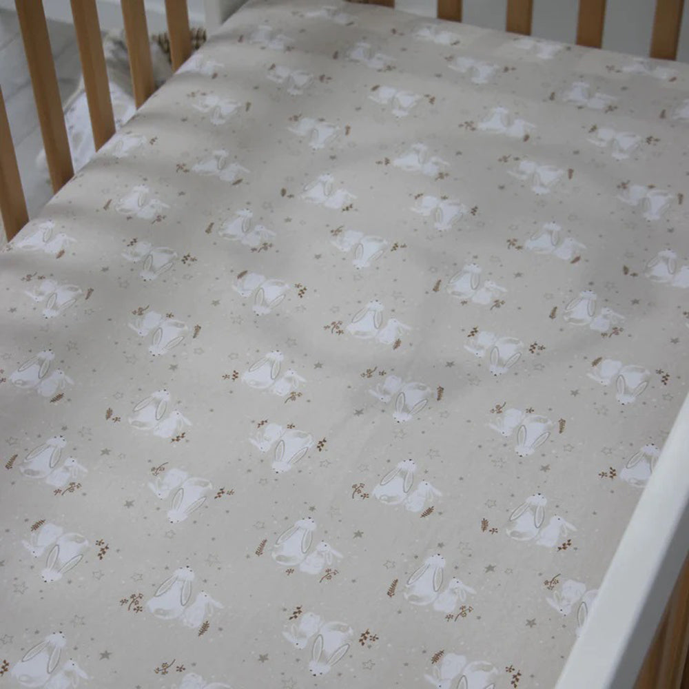 Bubba Blue Bunny Dream Cot Jersey Fitted Sheet