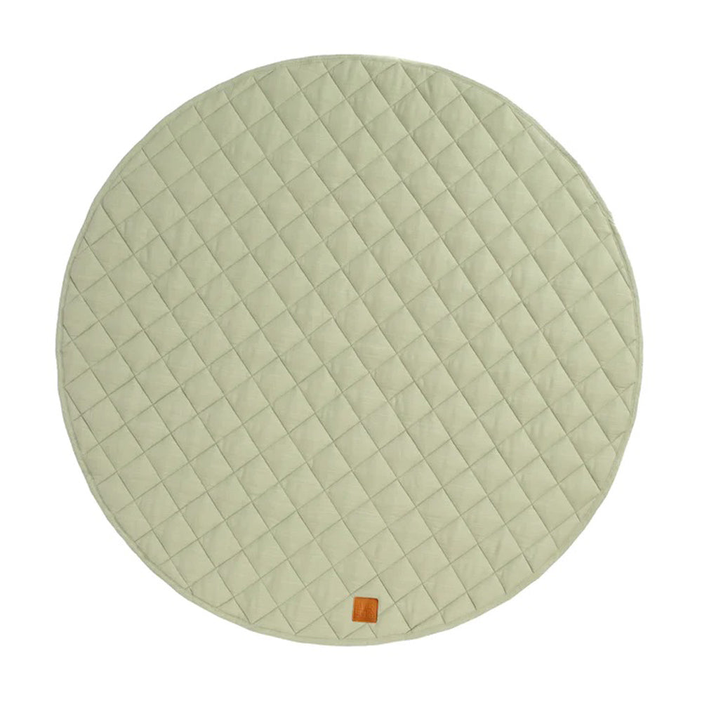 All4Ella Quilted Reversible Linen Playmat Sage