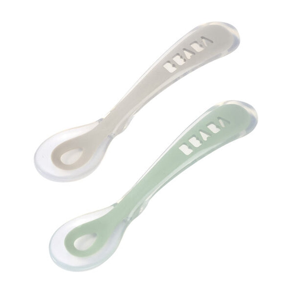 Beaba 2nd Stage Soft Silicone Spoon With Case