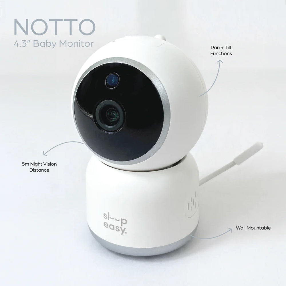 Sleep Easy Notto - 4.3'/10.9Cm Crystal Clear Baby Monitor