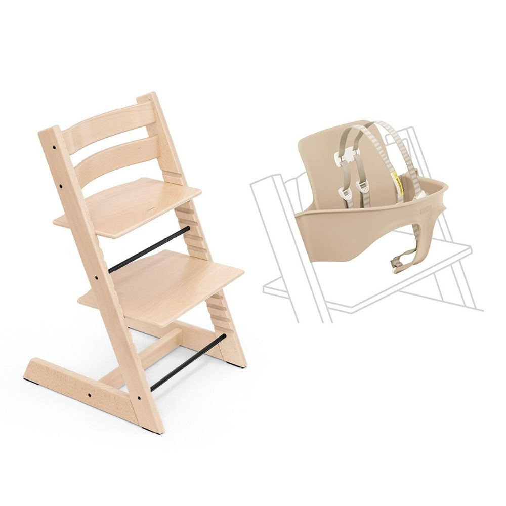 Stokke Tripp Trapp Chair + Baby Set