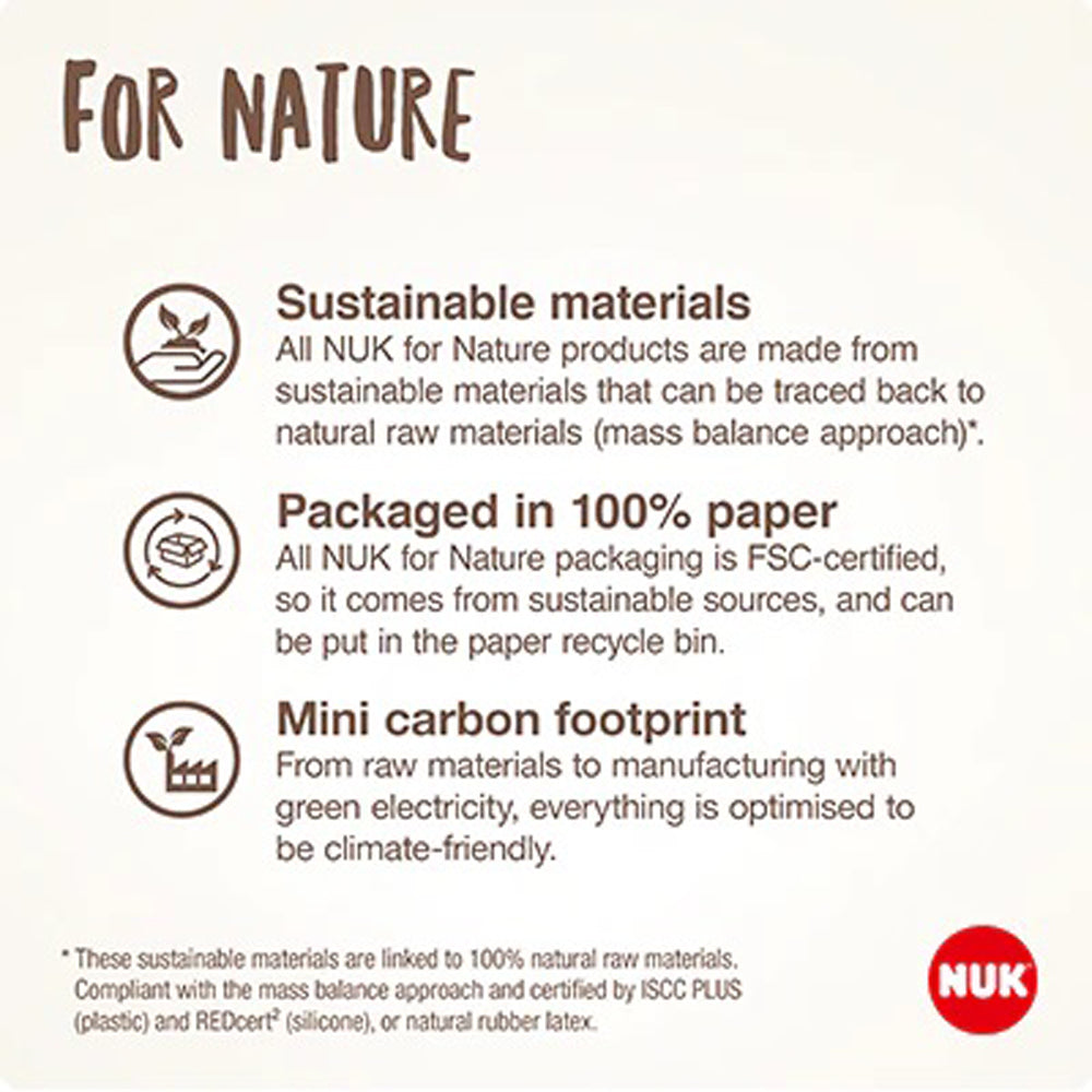 Nuk For Nature PP 260ml Bottle With Temperature Control