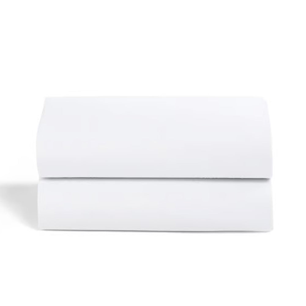 Snuzbaskit Twin Pack Sheets White