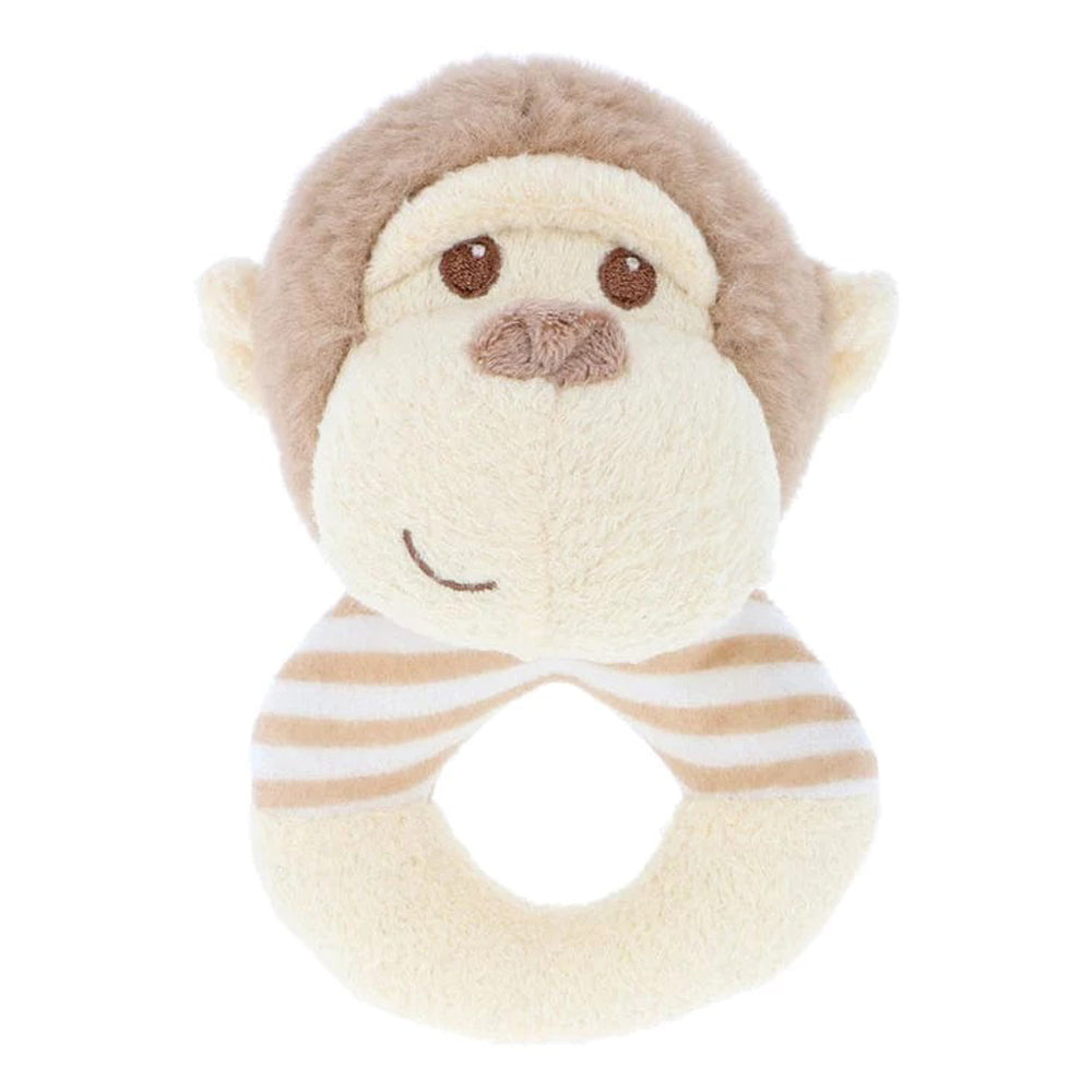 Keeleco Baby Monkey Ring Rattle