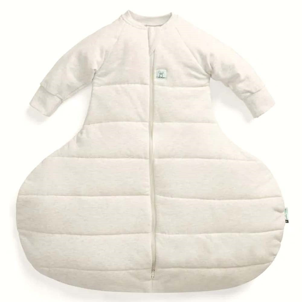 Ergopouch Hip Harness 3.5 Tog Sleeping Bag With Sleeves Oatmeal Marle
