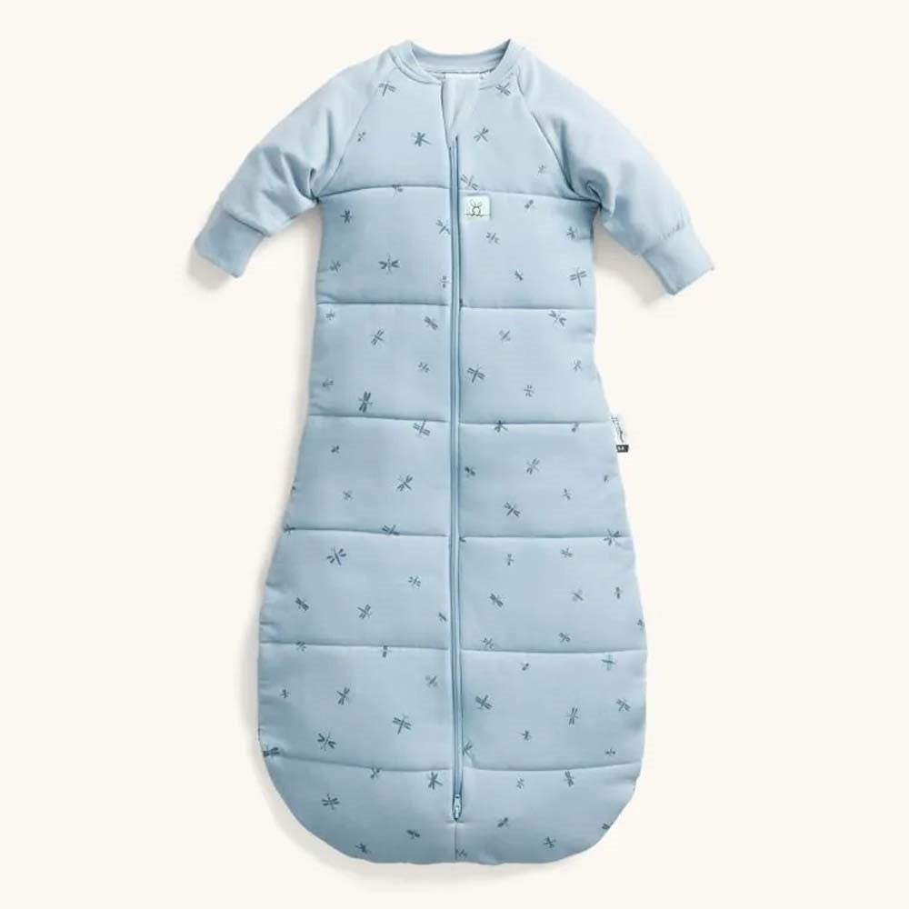 Ergopouch 3.5 Tog Jersey Sleeping Bag With Sleeves Dragonflies