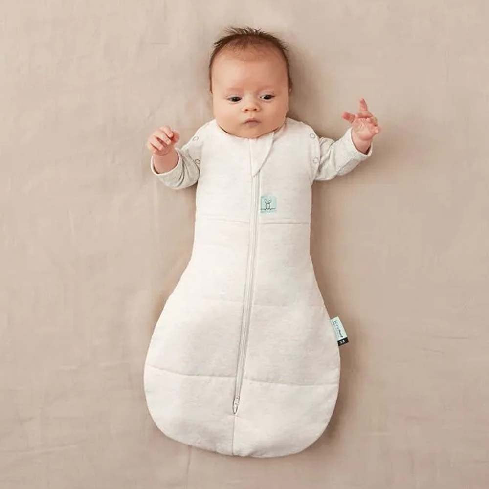 Ergopouch 3.5 Tog Cocoon Swaddle Oatmeal Marle