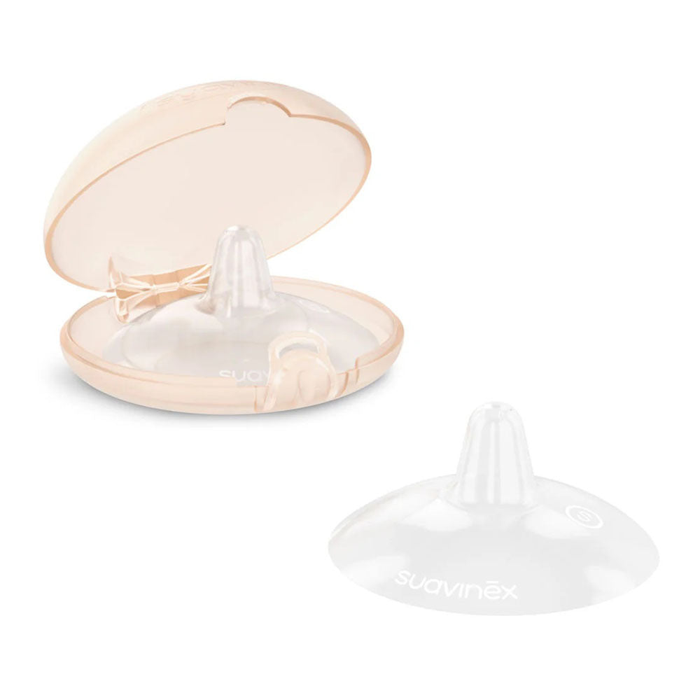 Suavinex Silicone Nipple Shields With Storage Box