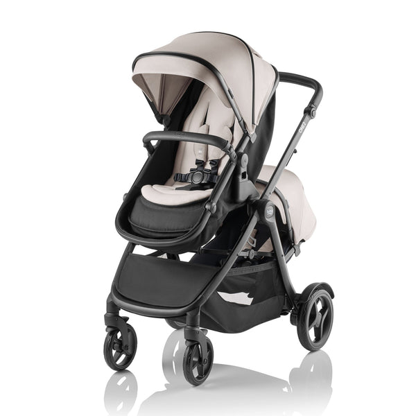 britax single to double stroller Britax One2 Double Stroller