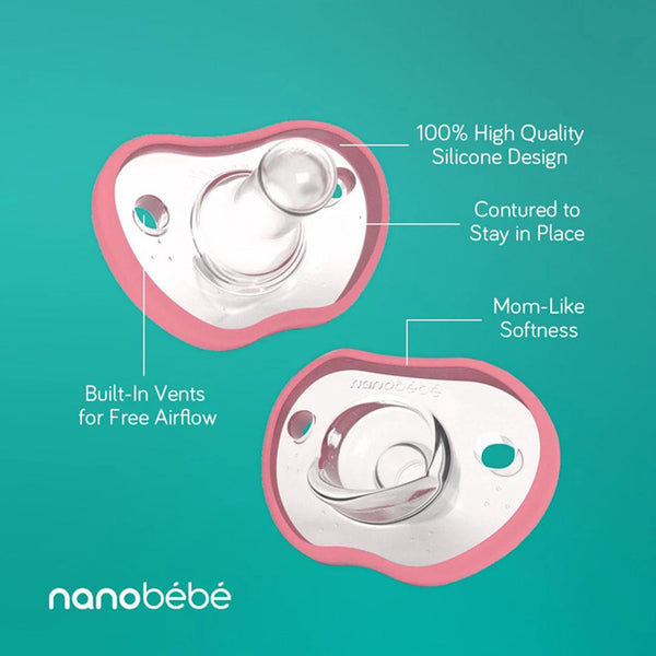 Nanobebe Flexy Pacifier Pack 0-3m Baby Village