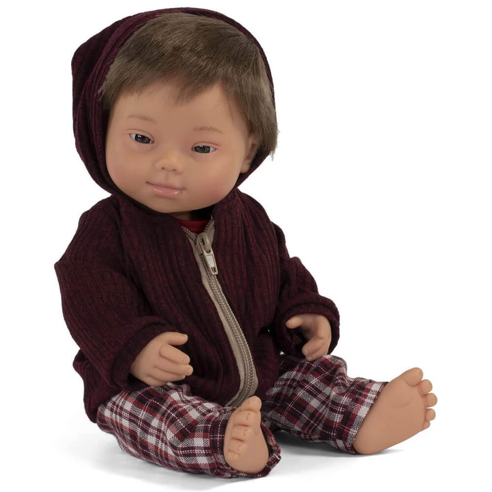 Miniland Down Syndrome Caucasian Baby Doll 38cm