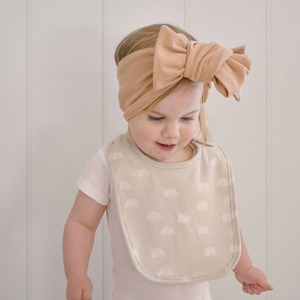 Living Textiles Bibs Happy Sloth 2 Pack Baby Village