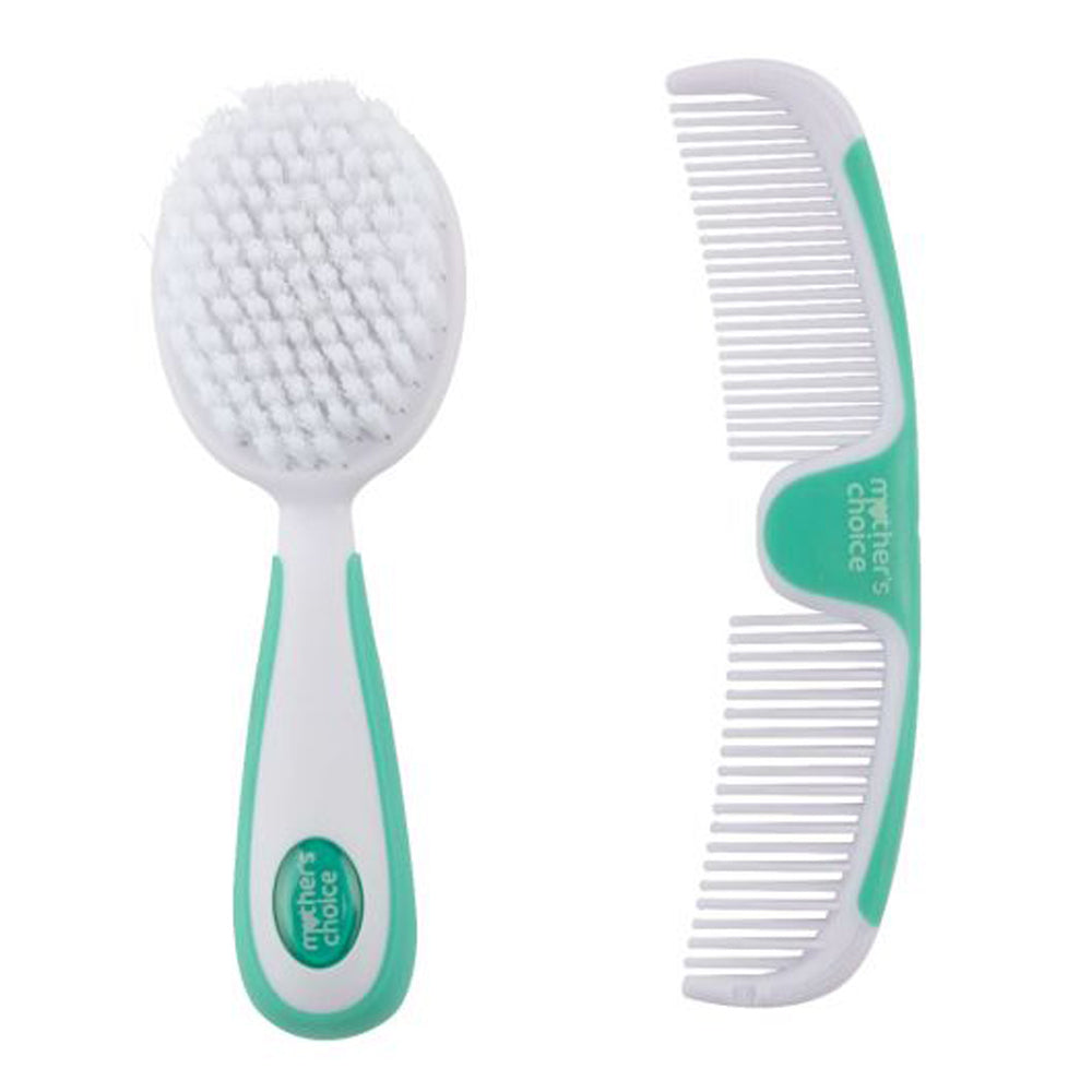 Mothers Choice Easy Grip Hair Brush & Comb
