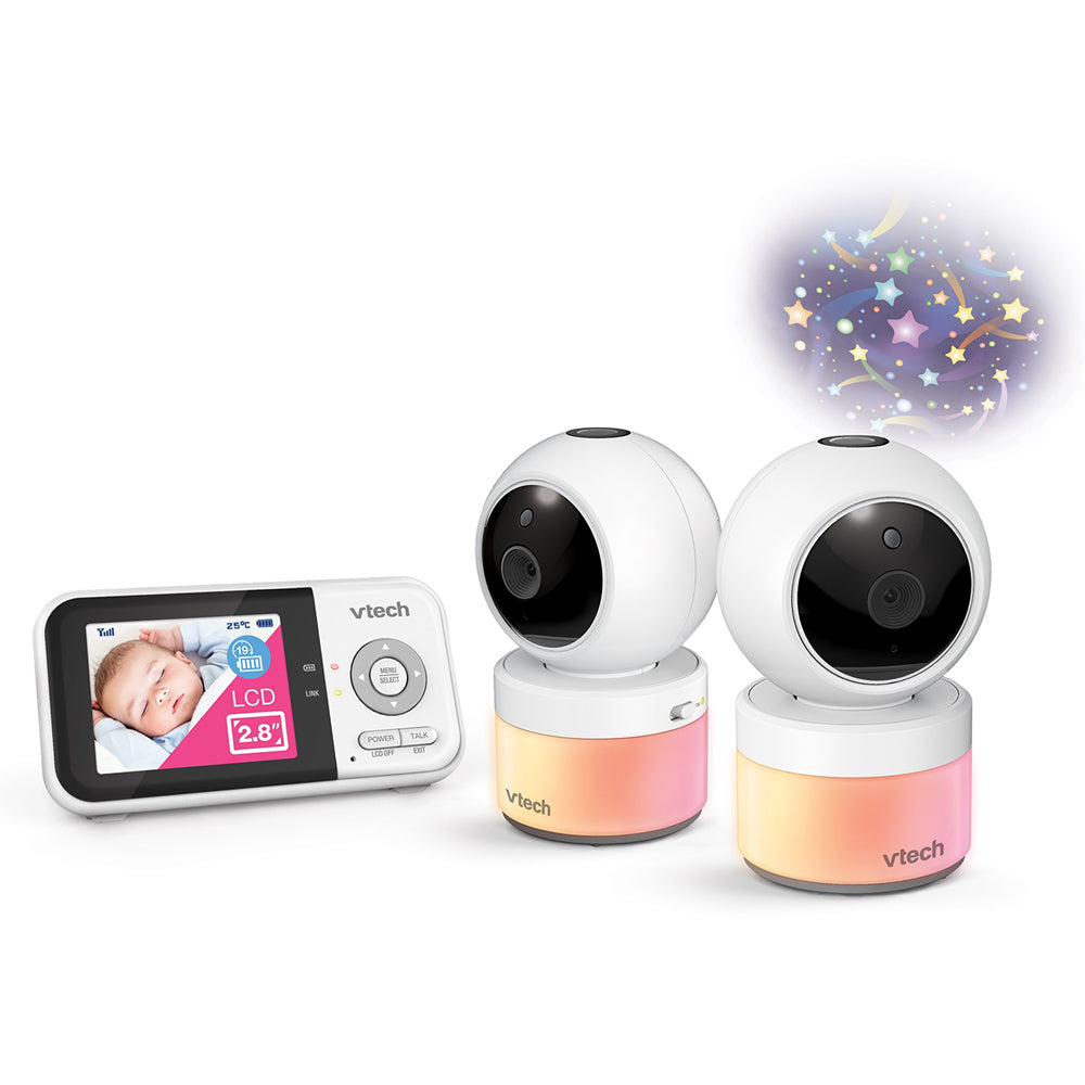 VTech BM3800N 2 Camera Pan & Tilt Video & Audio Baby Monitor