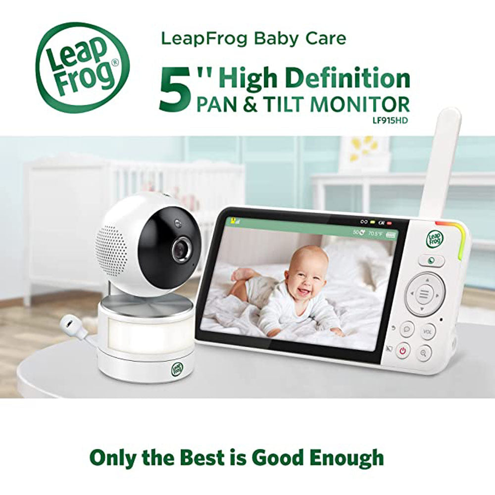 LeapFrog LF915HD 2 Camera Pan & Tilt Video & Audio Baby Monitor