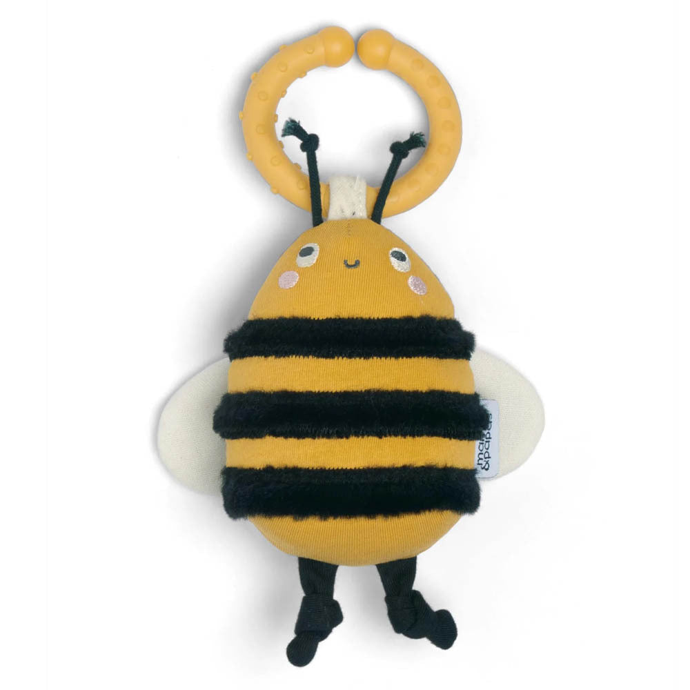 Mamas & Papas Grateful Garden Multi Linkie Bee Teething Toy