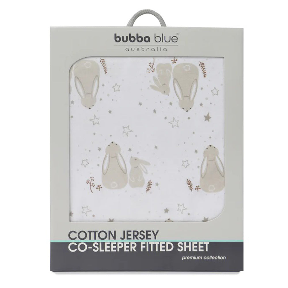 Bubba Blue Bunny Dream Co Sleeper Jersey Fitted Sheet
