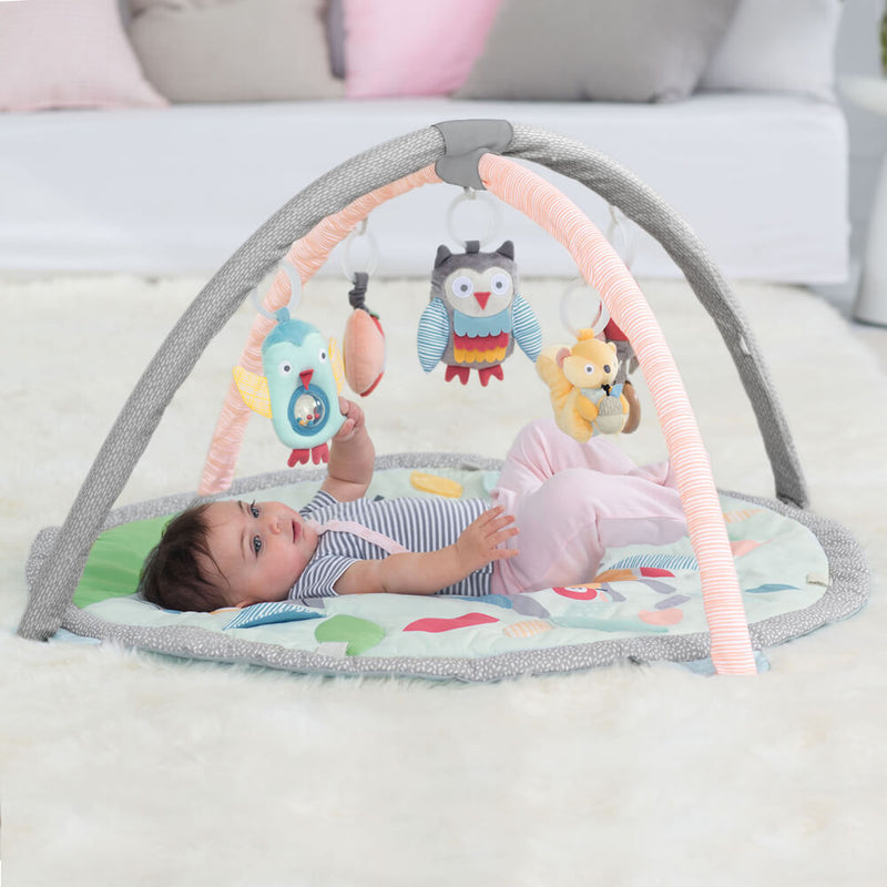 Skip Hop Activity Gym Treetop Friends Grey Pastel