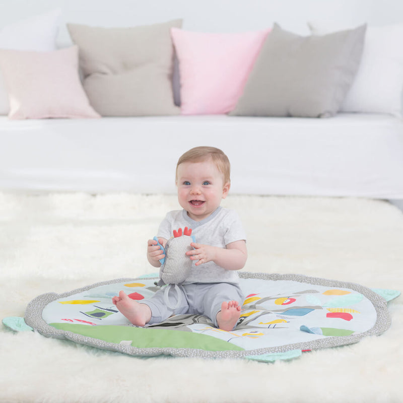 Skip Hop Activity Gym Treetop Friends Grey Pastel