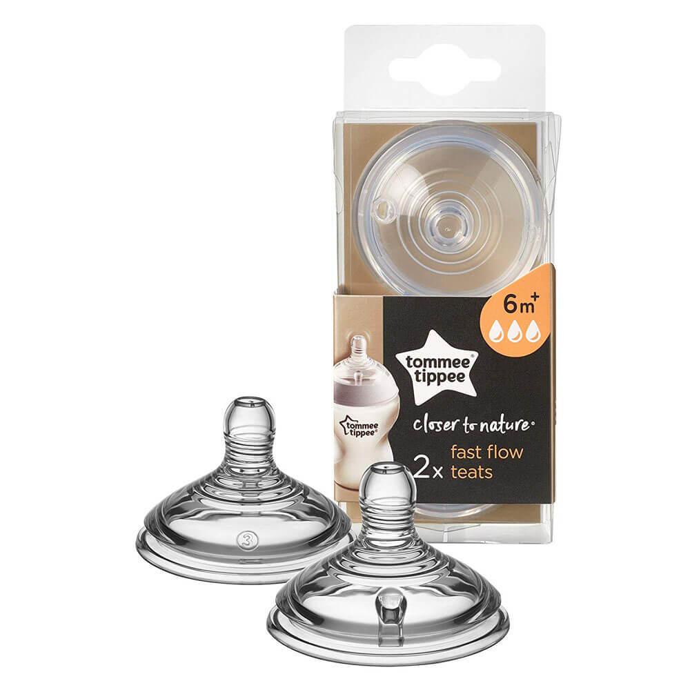 Tommee Tippee Closer To Nature Teats 2pk