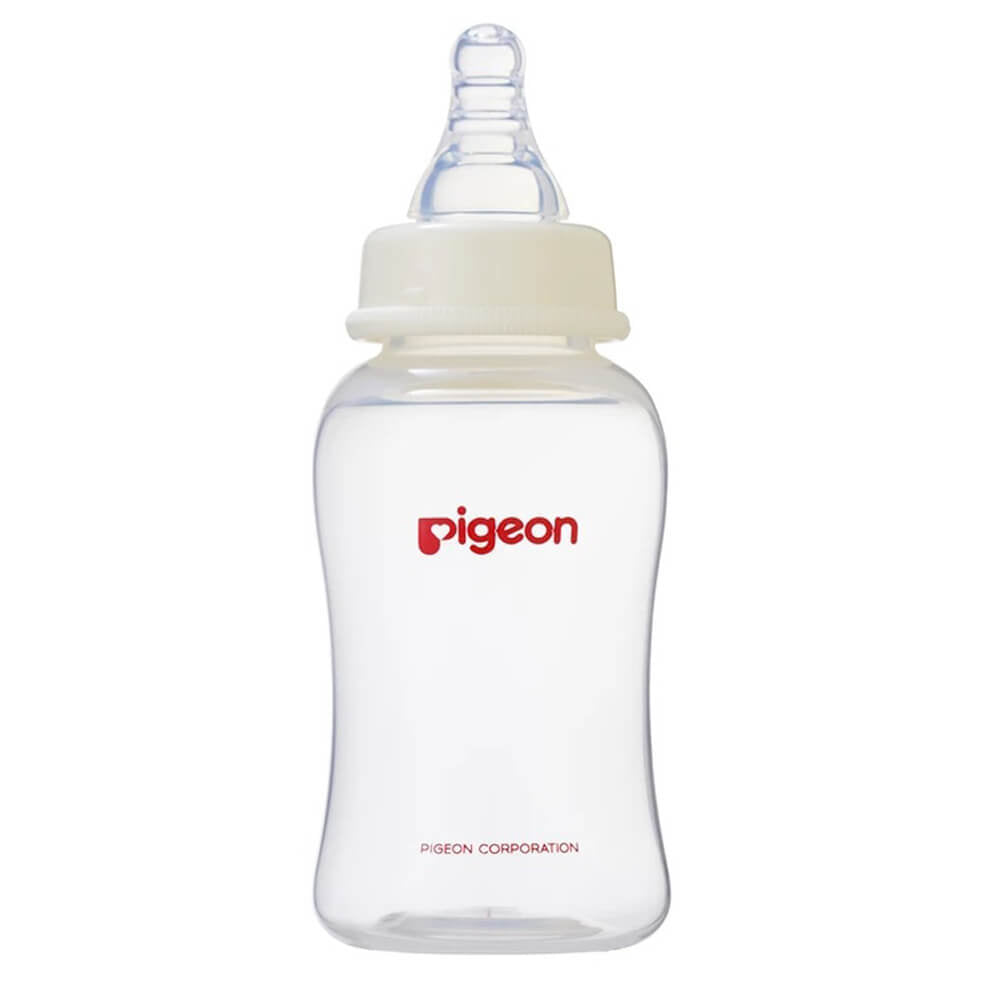 Pigeon Flexible Peristaltic Premium Crystal Clear PP Bottle