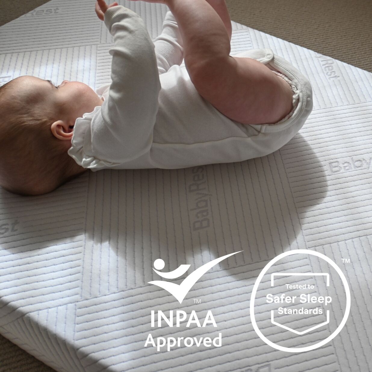 BabyRest DuoCore Cot Mattress / 131x70