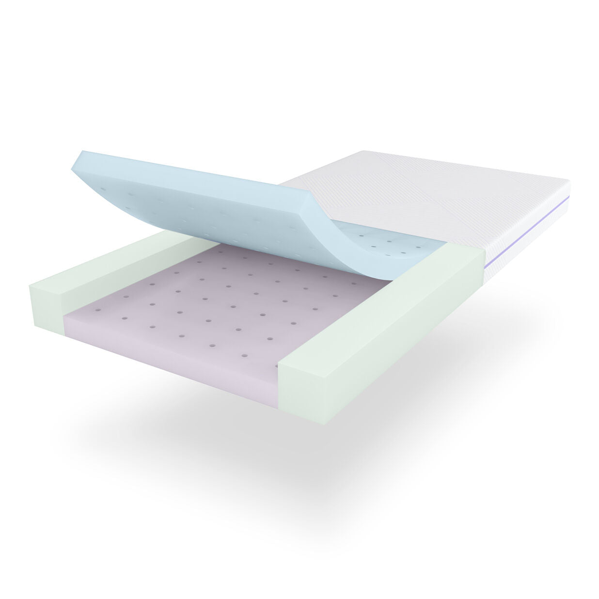 BabyRest DuoCore Cot Mattress / 131x70