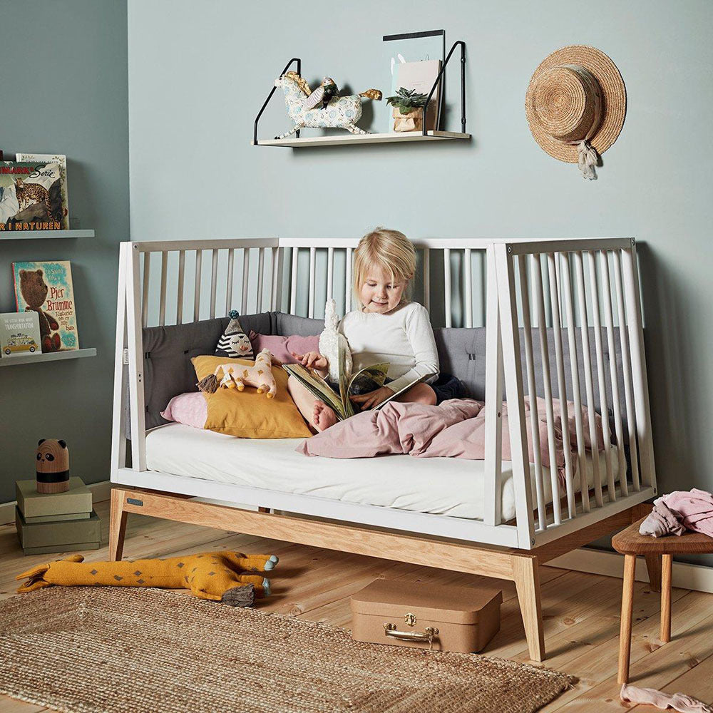 Leander Linea & Luna Organic Cot Bumper