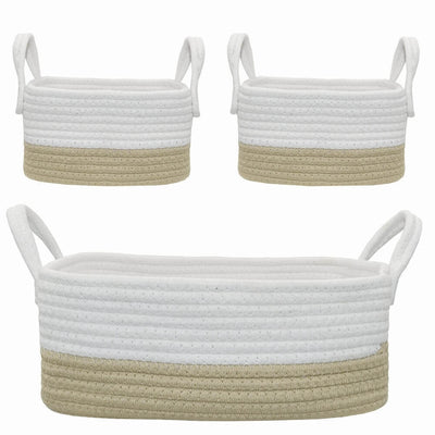 Living Textiles Cotton Rope Nursery Storage Set