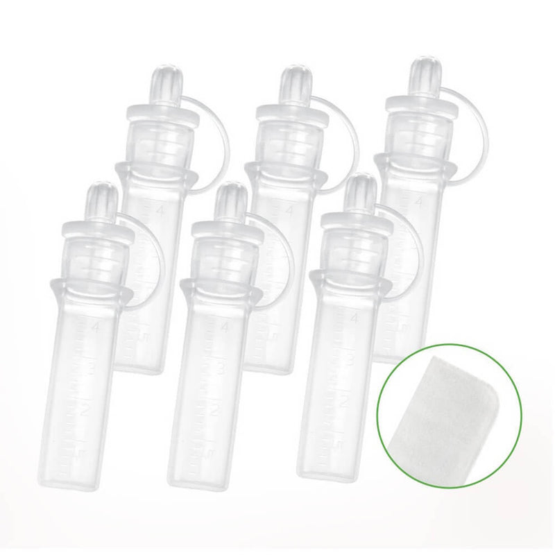 Haakaa Silicone Colostrum Collector Set Pre Sterilised - 6 Pack