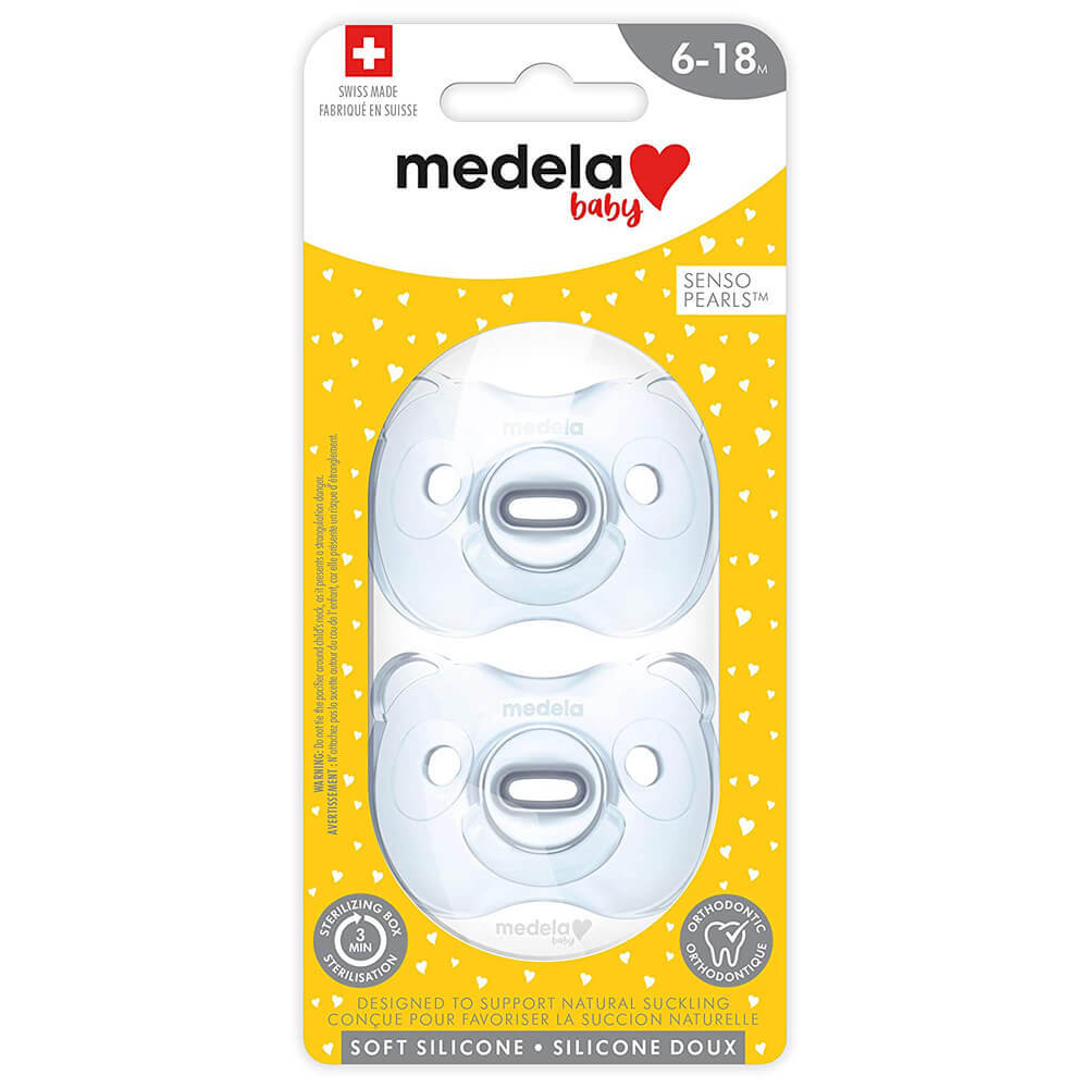 Medela Soother Plus with Steribox Soft Silicone Duo