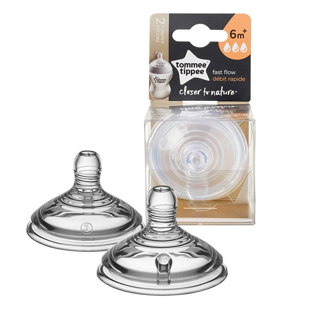 Tommee Tippee Closer To Nature Teat 2pk