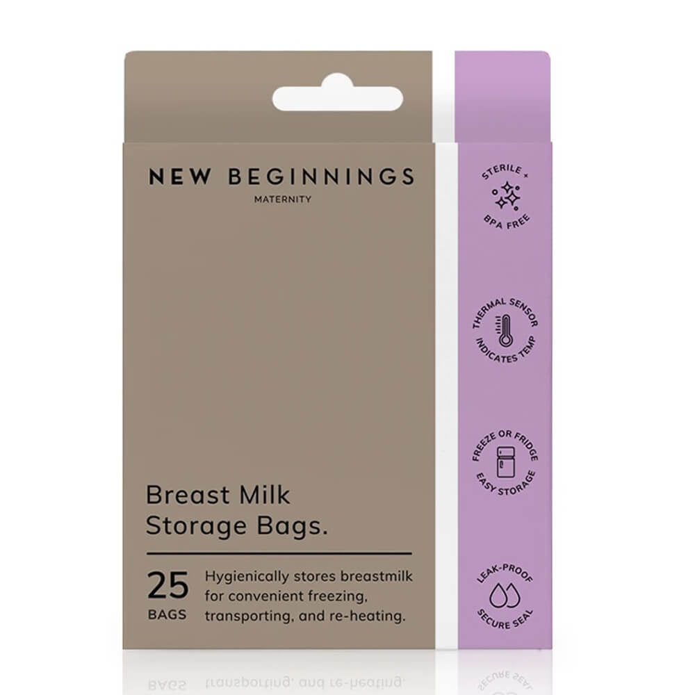 New Beginnings Breast Milk Storage Bags 25pk