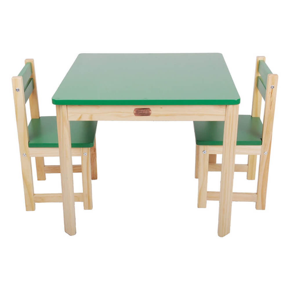 Tikk Tokk Little Boss Kids Table & Chairs Set Square