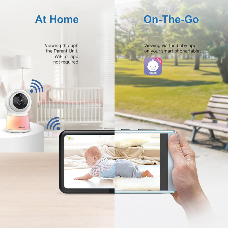 VTech RM5754HDV2 HD 5" Video Monitor With Remote Access