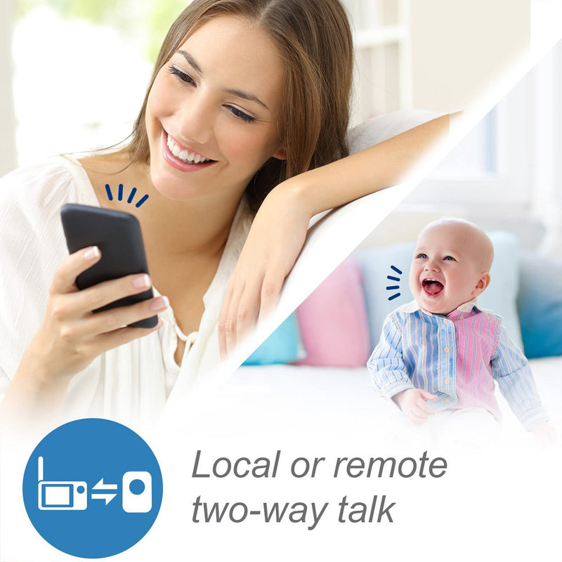 VTech RM7764HDV2 HD 7" Pan & Tilt Video Monitor With Remote Access