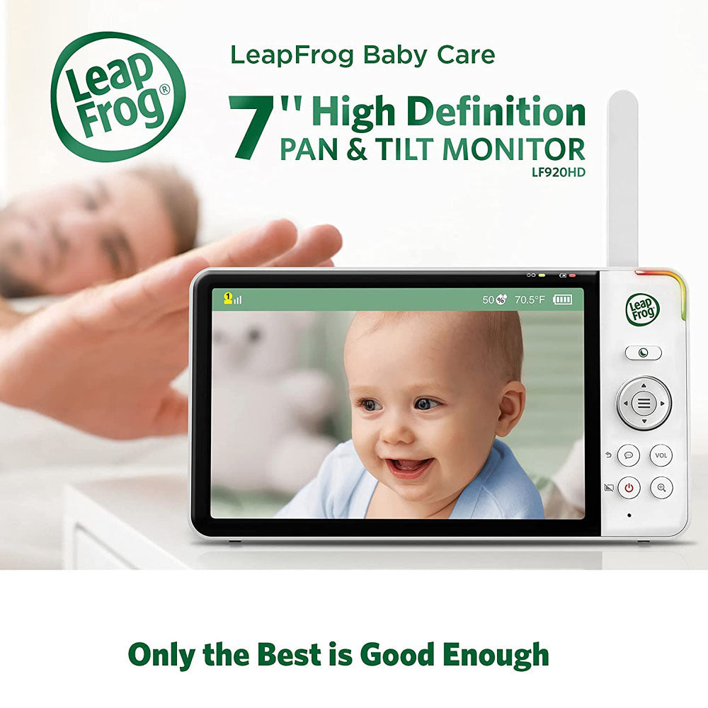 LeapFrog LF920HD 2 Camera Pan & Tilt Video & Audio Baby Monitor
