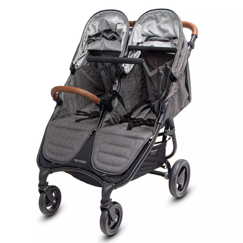 The Valco Baby Universal Travel System Adapter Trend Duo lets you easily attach infant carriers to your Valco Baby double stroller, offering a convenient solution for two children side by side. Compatible with pram or travel system adapters.