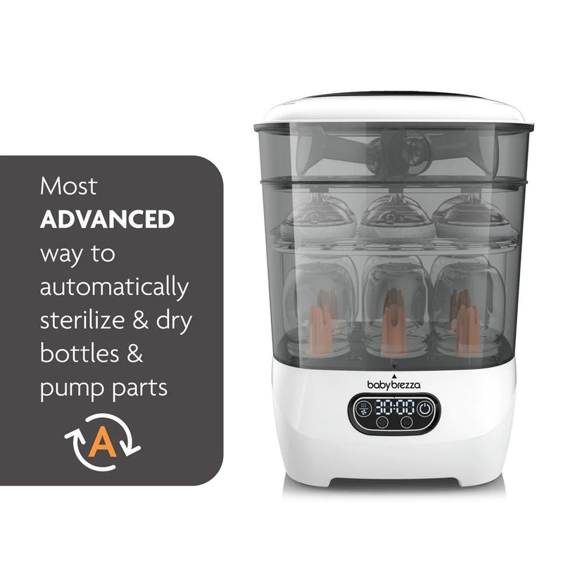 Baby Brezza Formula Pro Dispenser Plus Steriliser & Dryer Bundle