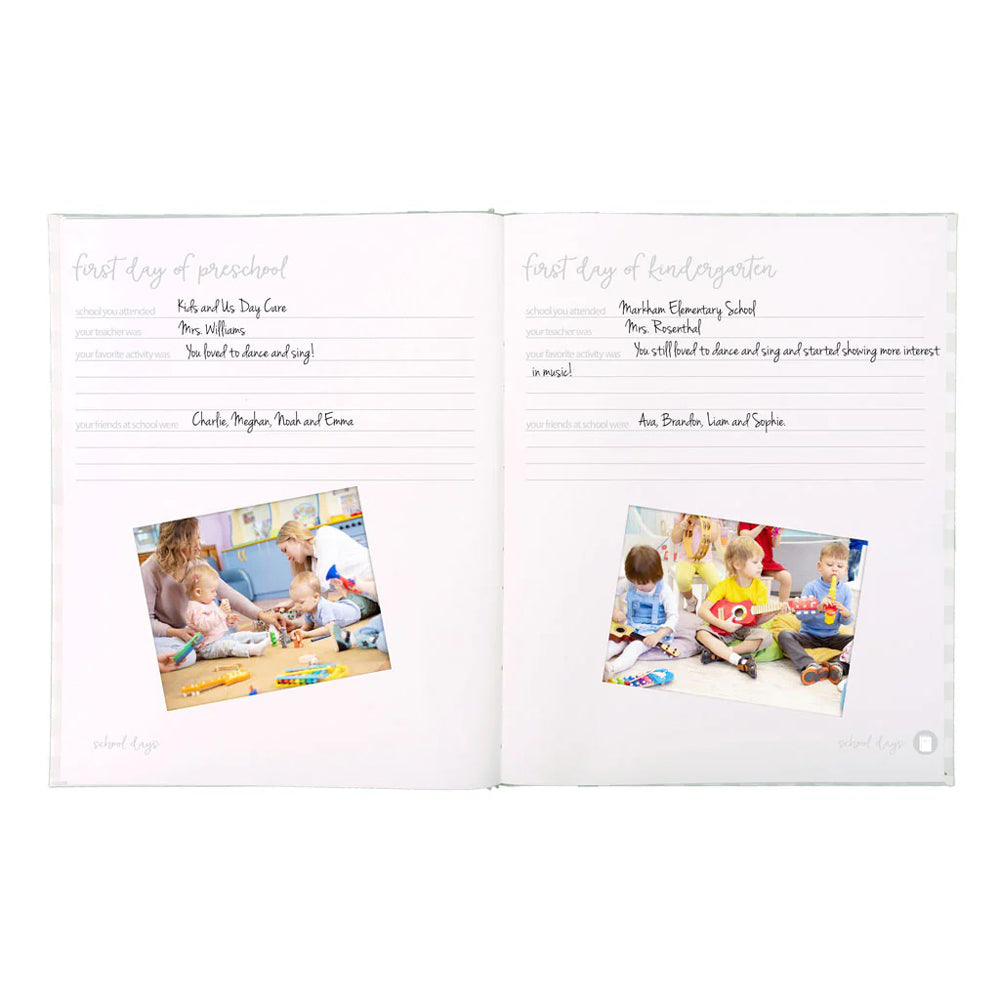 Pearhead Gingham Babybook