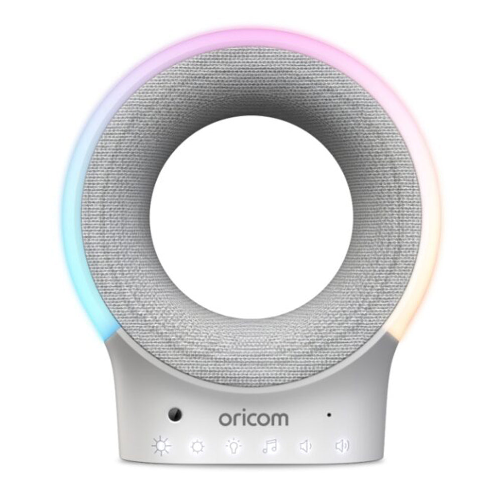 Oricom Eclipse Smart Sound Soother with Nightlight, Bluetooth Speaker and Audio Monitor