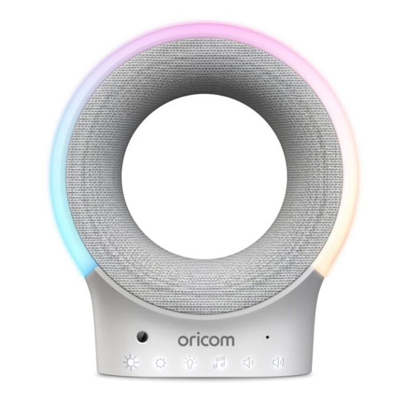 Oricom Eclipse Smart Sound Soother with Nightlight, Wireless Speaker and Audio Monitor