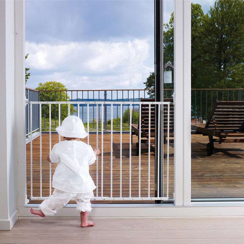 BabyDan MultiDan Metal Safety Gate White