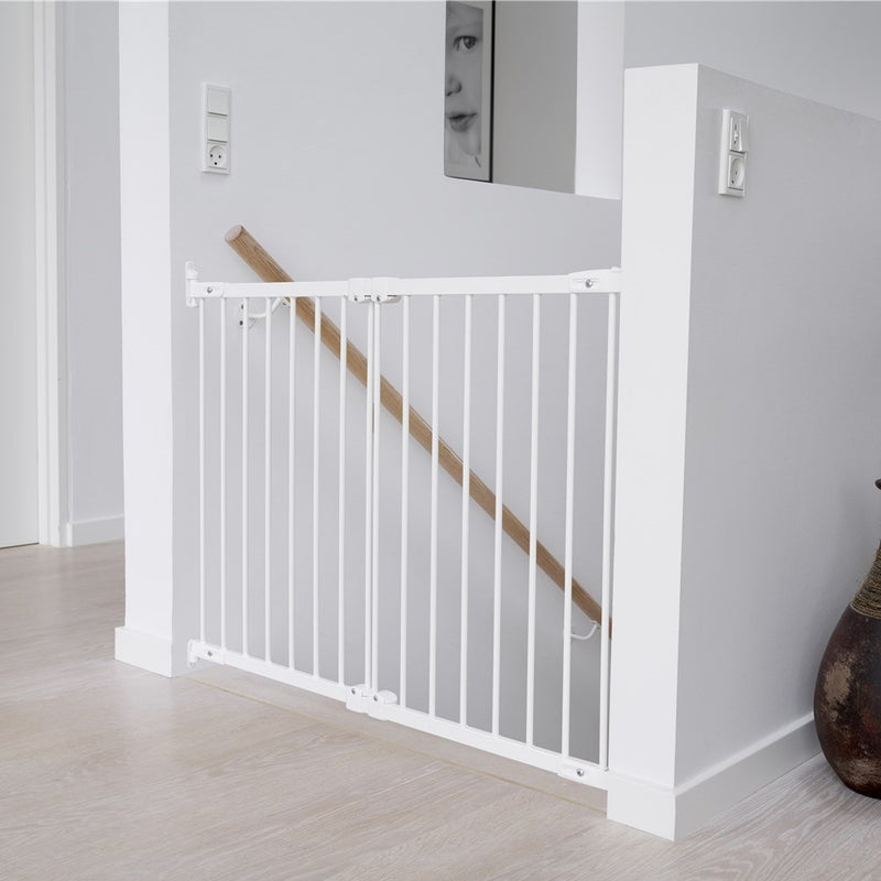 BabyDan Flexi Fit Metal Safety Gate White