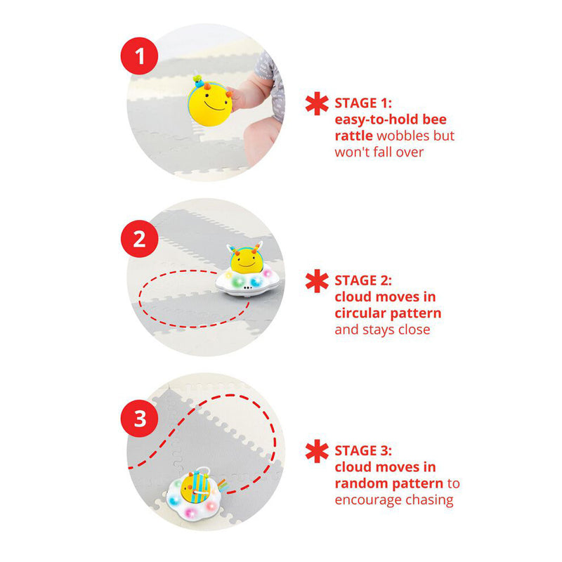 Skip Hop Explore & More Follow Bee Crawl Toy